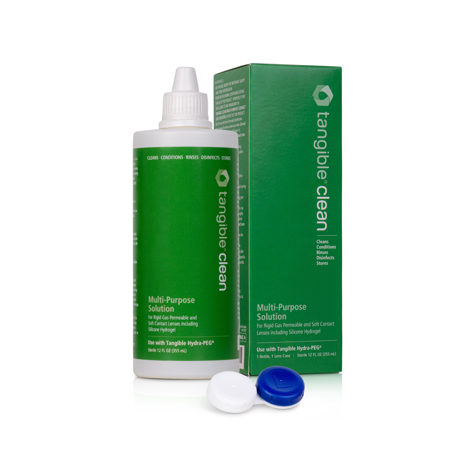 Tangible Clean | Multipurpose Contact Lens Solution | Scleral 