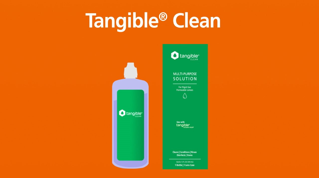 Tangible Clean | Multipurpose Contact Lens Solution | Scleral ...